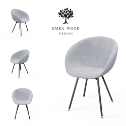 Krzesło KR-501 Ruby Kolory Tkanina Tessero 04 Design Italia 2025-2030